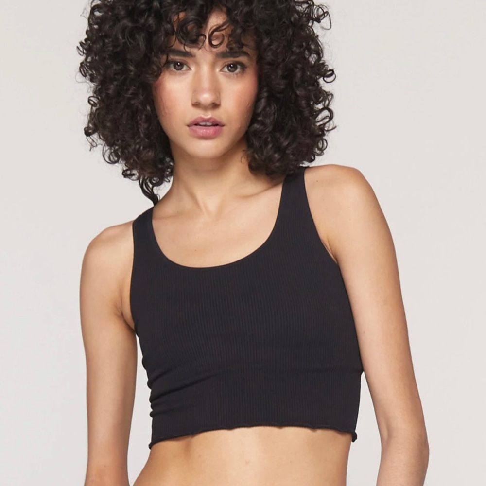 Spiritual Gangster Amor Seamless Crop Tank